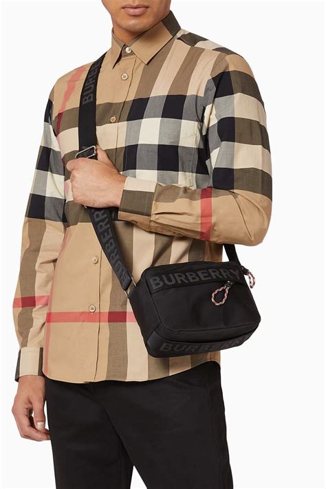 men burberry sling bag|Burberry crossbody bag men's.